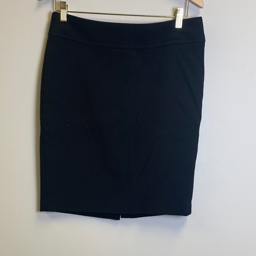 Talbots Elegant Black Pencil Skirt